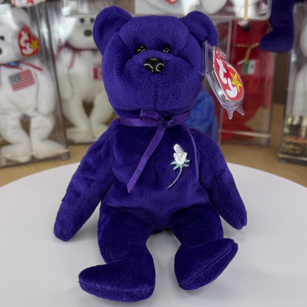 👑❤️No Tush Stamp - 1997 Princess Diana Beanie Baby - China PE - MWMT